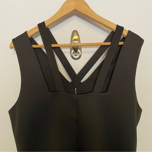Marilyn Monroe Mini Black Dress Size XL Strappy Mini Dress USA Evening Sleeveles - Picture 4 of 10